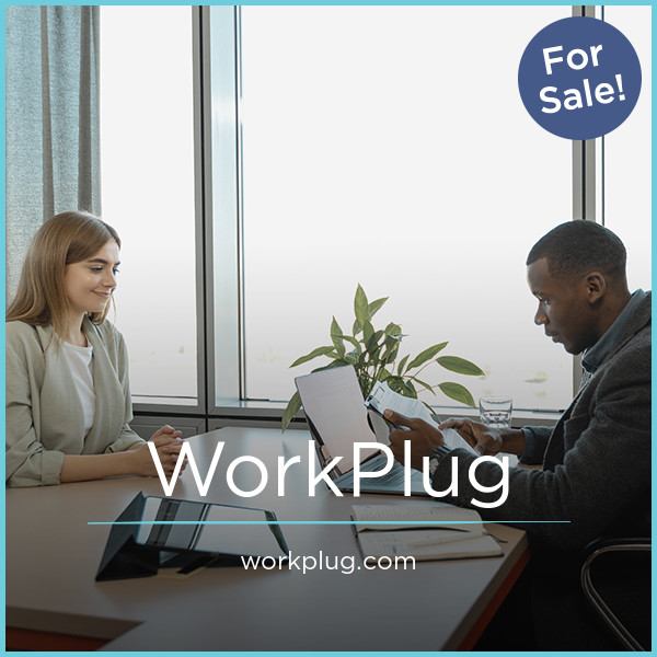WorkPlug.com - Creative premium domain names for sale