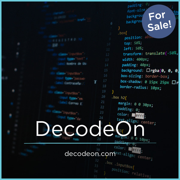 DecodeOn.com - Best premium domains for sale