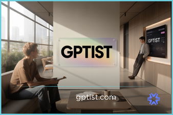 GPTist.com - Creative brandable domain for sale