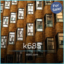 K685.com - Creative brandable domain for sale