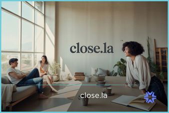 Close.LA - Creative brandable domain for sale