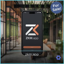 Zkm.app - Creative brandable domain for sale