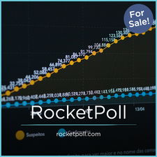 RocketPoll.com - Catchy premium domain marketplace