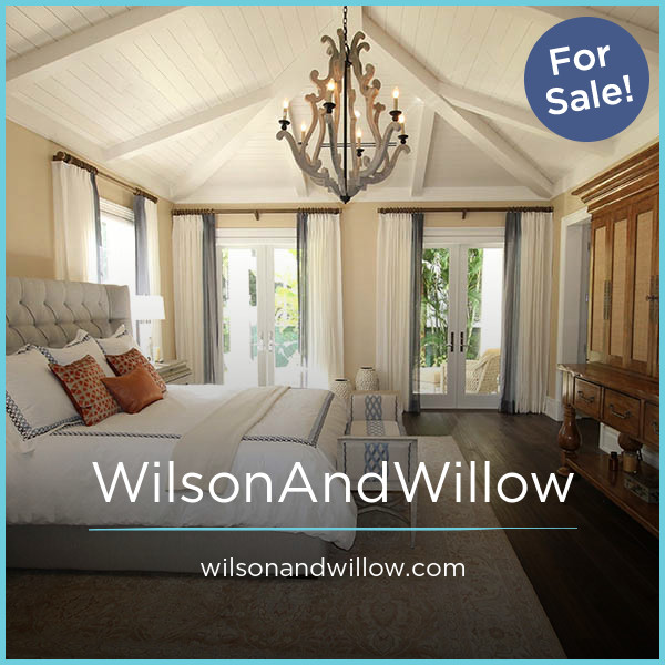 WilsonAndWillow.com - Good premium domain names