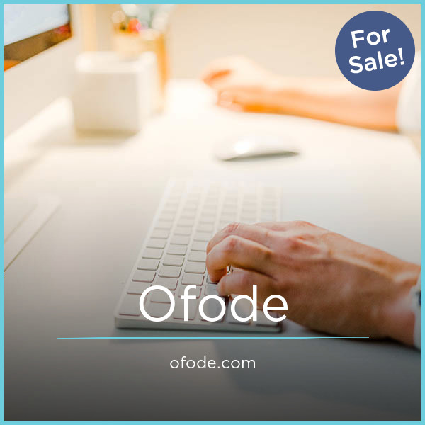 OFODE.com - Catchy domains for sale