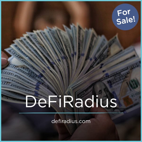 DeFiRadius.com - Catchy premium domain marketplace