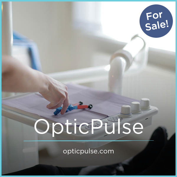 OpticPulse.com - Cool premium domain marketplace