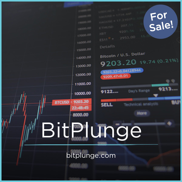 BitPlunge.com - buy Good premium names