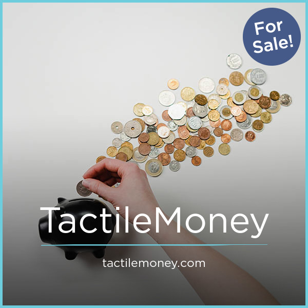 TactileMoney.com - Good premium domain names