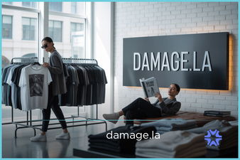 Damage.la - Creative brandable domain for sale
