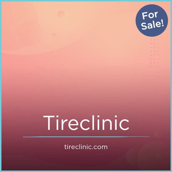 TireClinic.com - buy Creative premium domains