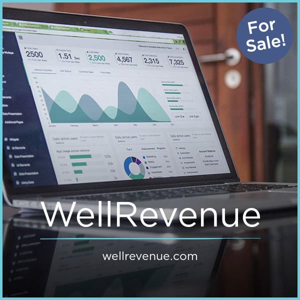 WellRevenue.com - Creative domains for sale