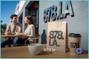 878.la - Creative brandable domain for sale