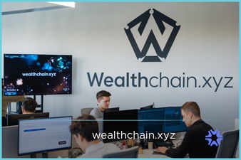 WealthChain.xyz - Creative brandable domain for sale