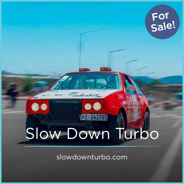 SlowDownTurbo.com — 2