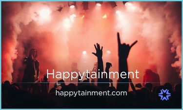 Happytainment.com - Creative brandable domain for sale