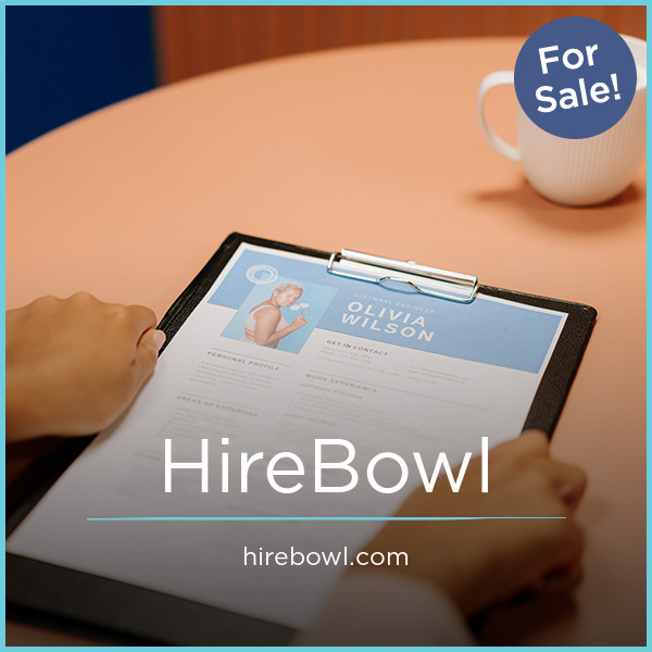 HireBowl.com - Creative premium domain names for sale
