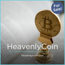 HeavenlyCoin.com - Creative brandable domain for sale