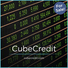 CubeCredit.com - buy Catchy premium domains