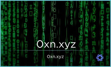 0XN.xyz - Creative brandable domain for sale