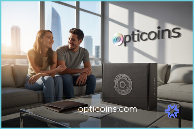 OptiCoins.com - Creative premium domain marketplace