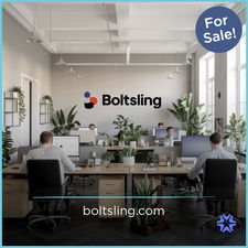 BoltSling.com - Creative brandable domain for sale