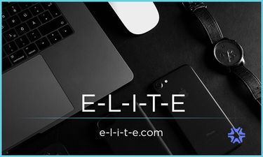 E-L-I-T-E.com - Creative brandable domain for sale
