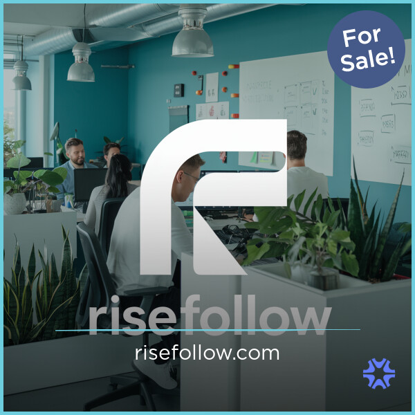 RiseFollow.com - New premium names