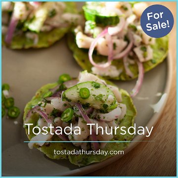 TostadaThursday.com