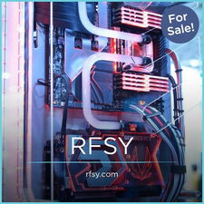 RFSY.com - Creative brandable domain for sale