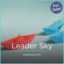 LeaderSky.com - Creative brandable domain for sale
