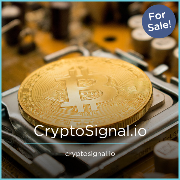 CryptoSignal.io - Best premium domains