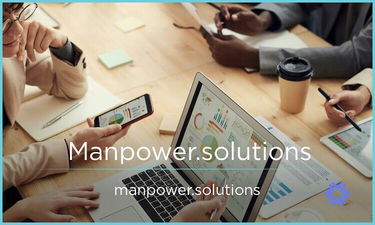 Manpower.solutions - Creative brandable domain for sale
