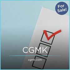 CGMK.com - Creative brandable domain for sale