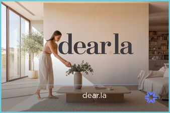 Dear.la - Creative brandable domain for sale