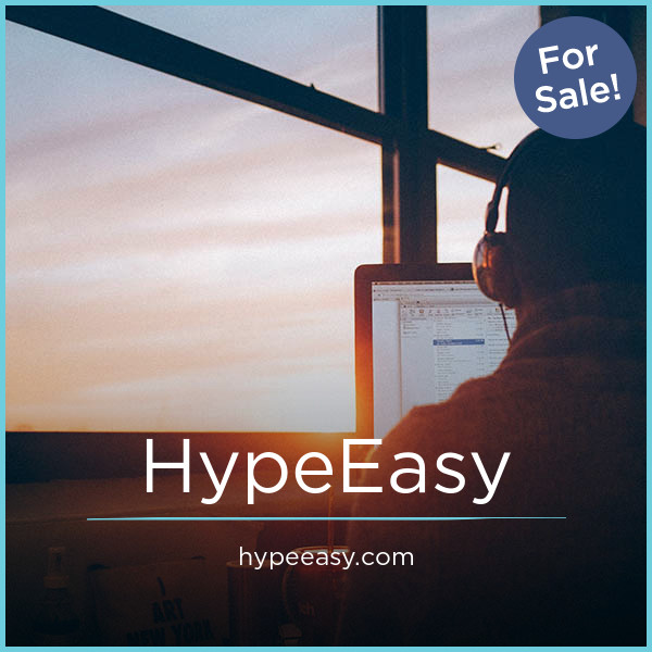 HypeEasy.com - New premium domain marketplace