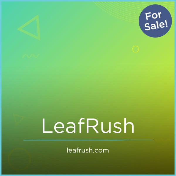 LeafRush.com - Good premium domain names for sale