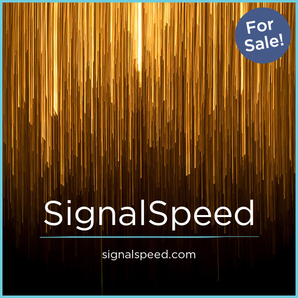 SignalSpeed.com - Cool premium domain names for sale