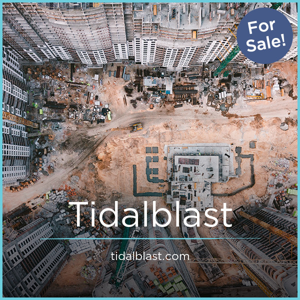 TidalBlast.com - Unique premium domains for sale