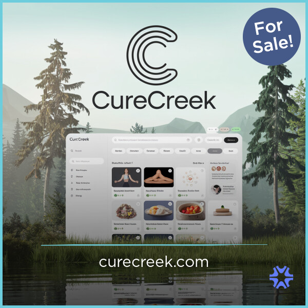 CureCreek.com - Good premium domain names for sale