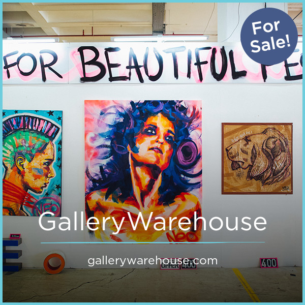 GalleryWarehouse.com - Great premium domains