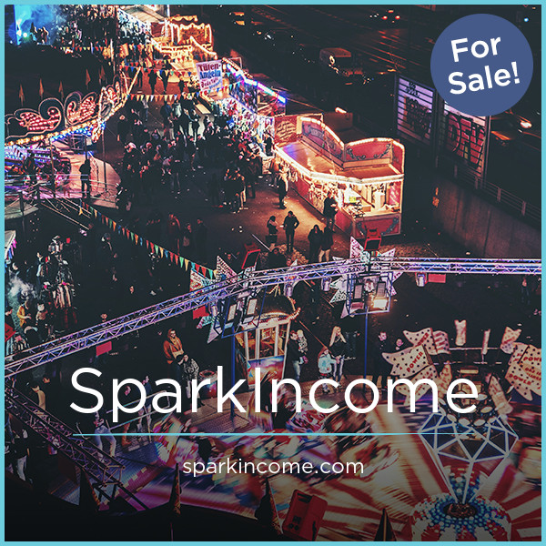 SparkIncome.com - Catchy premium domain marketplace