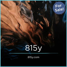 815Y.com - Creative brandable domain for sale