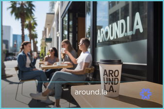 Around.LA - Creative brandable domain for sale