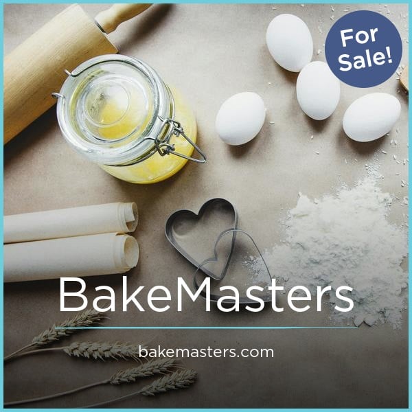 BakeMasters.com - Unique premium domain marketplace