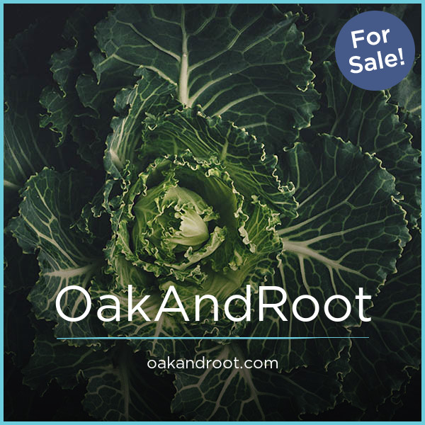 OakAndRoot.com - Catchy premium names