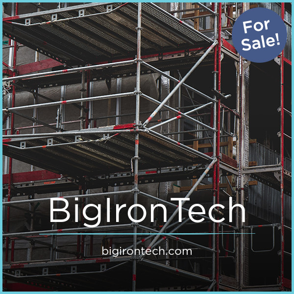 BigIronTech.com - Best premium domain marketplace