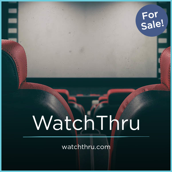 WatchThru.com - buy Catchy premium domains