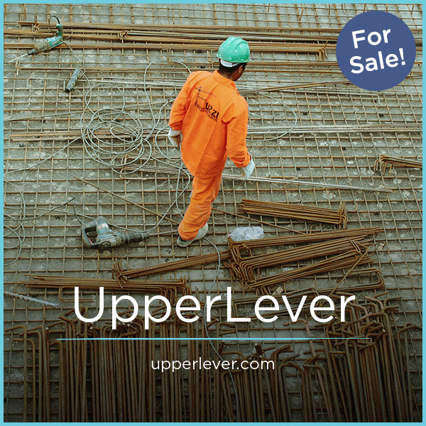 UpperLever.com - Creative premium domain names for sale