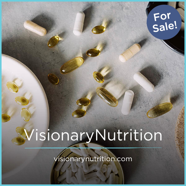 VisionaryNutrition.com - buy Unique premium domains